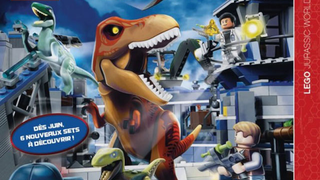 First image of the Lego Jurassic World theme leaked